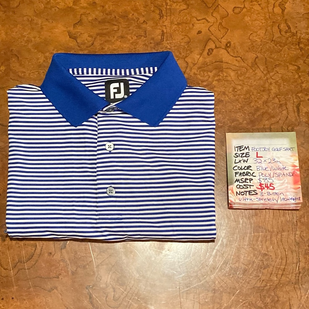 Footjoy Collared Golf Shirt